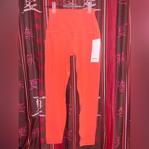 NWT size 6 Lululemon Align HR pants 25” Pockets PLBR